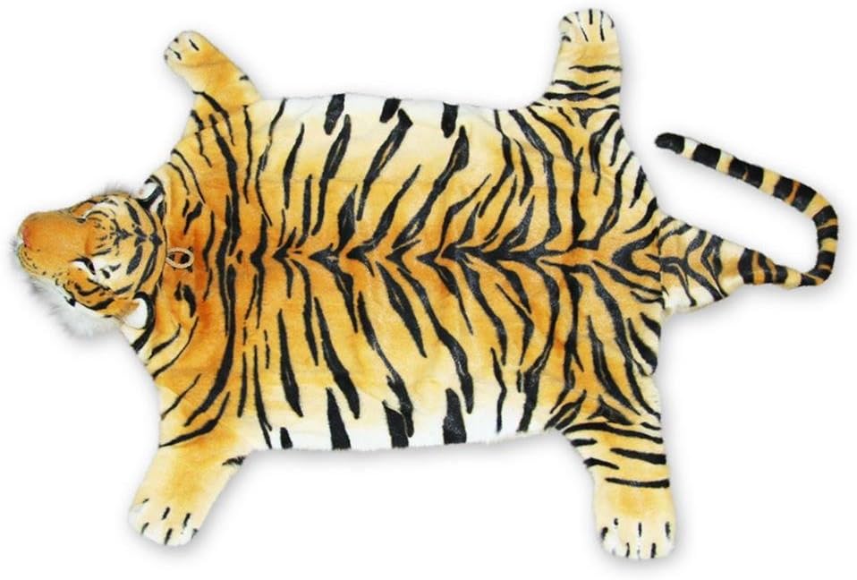 Amazon De Tigerfell Teppich Bettvorleger Tiger Fell Braun