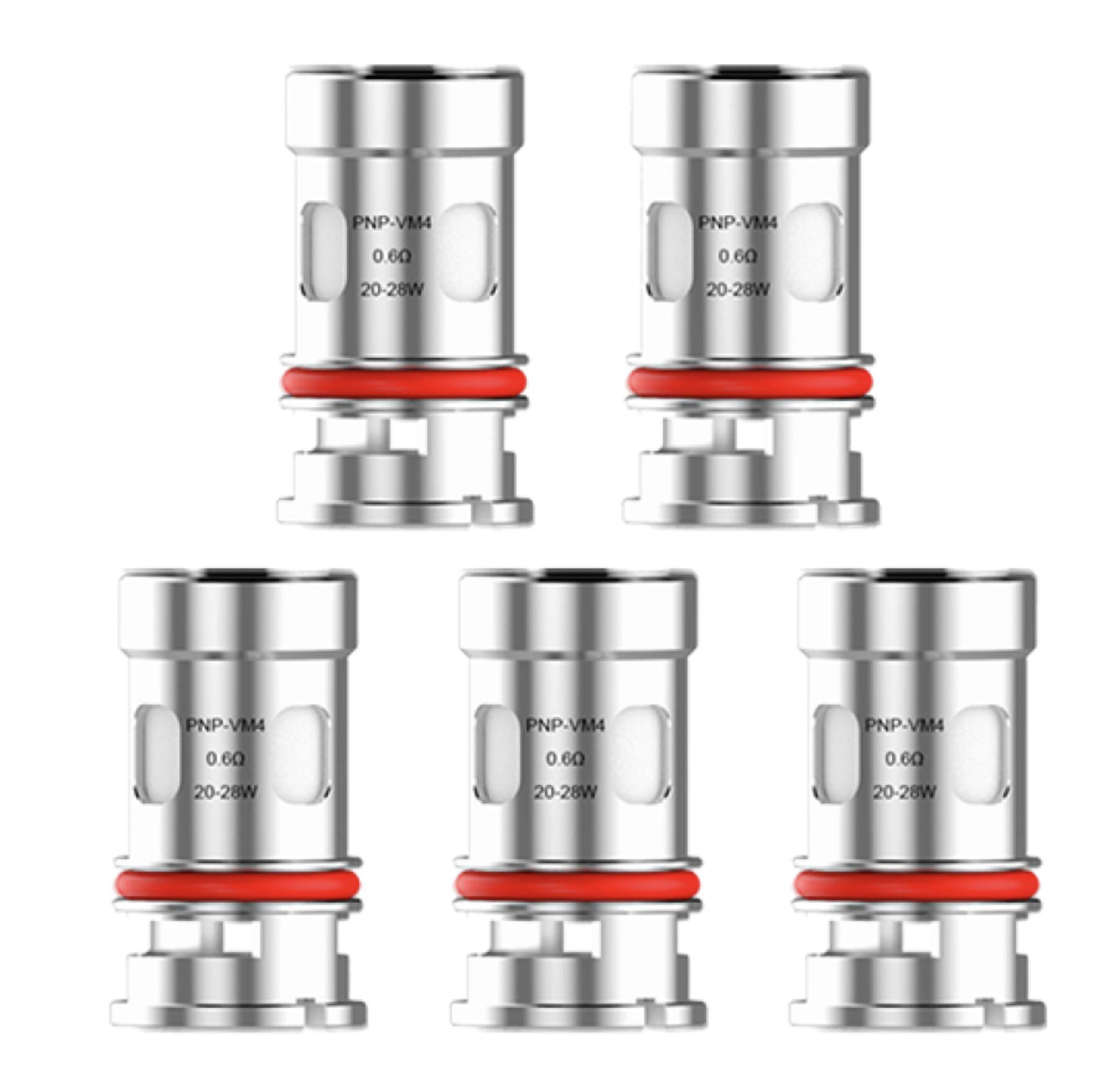 Genuine Vinci Coils - 5 Pack No Nicotine [VM4 0.6ohm]
