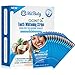 MitButy Teeth Whitening with Natural Coconut Oil, 28 Non-Slip White - Professional Safe Effects, 14 Treatments