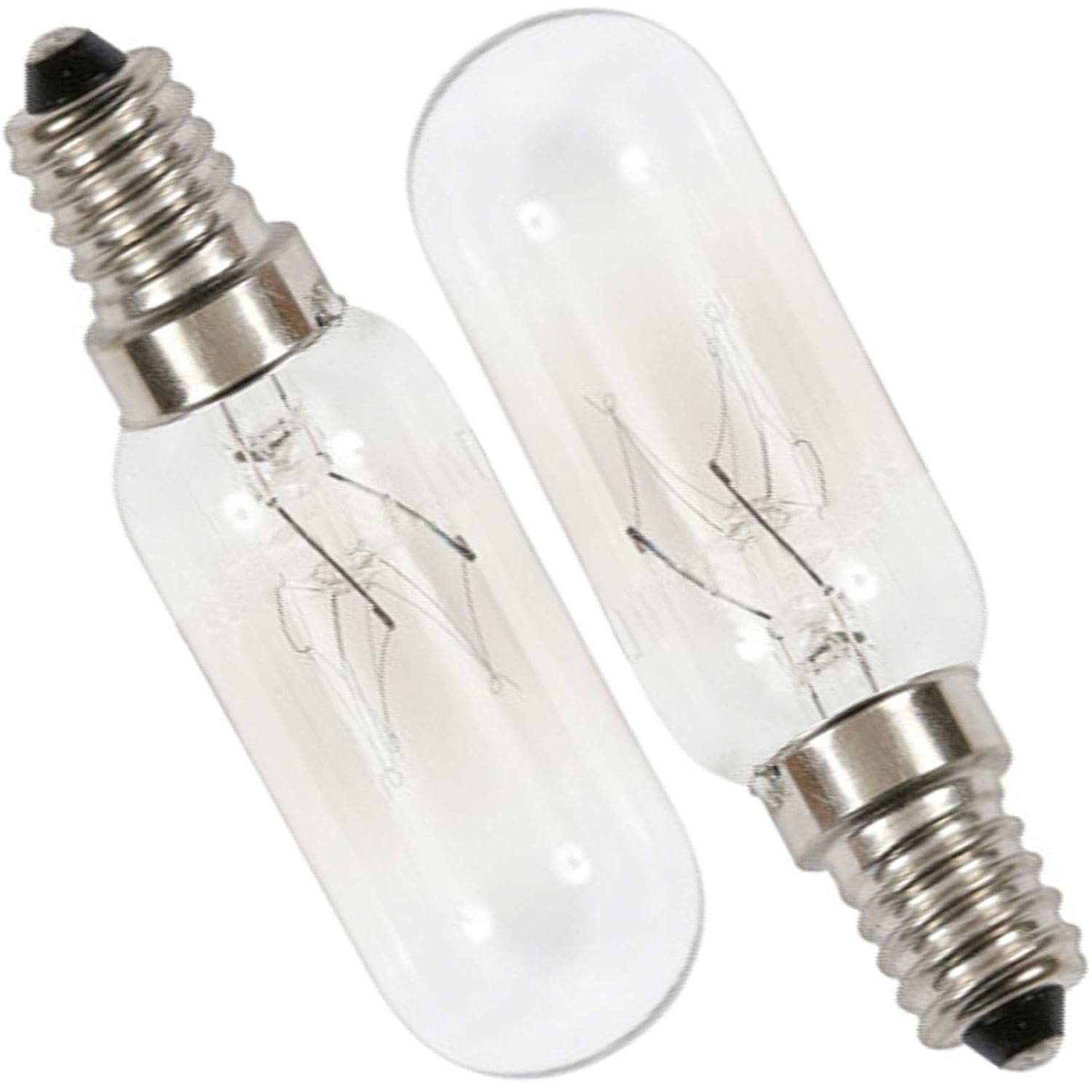 SPARES2GO Long Screw Cap Light Bulb Lamp For Howdens Lamona Oven Cooker Hood Pack Of 2 25W SES