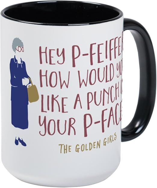 golden girls coffee cup