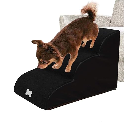N/K Steps Pet Stairs,Dog Stairs Ladder,High Density Foam Pet
