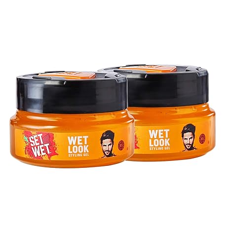 Buy Set Wet Wet Look Hair Styling Gel For Men 250 Ml Pack Of 2