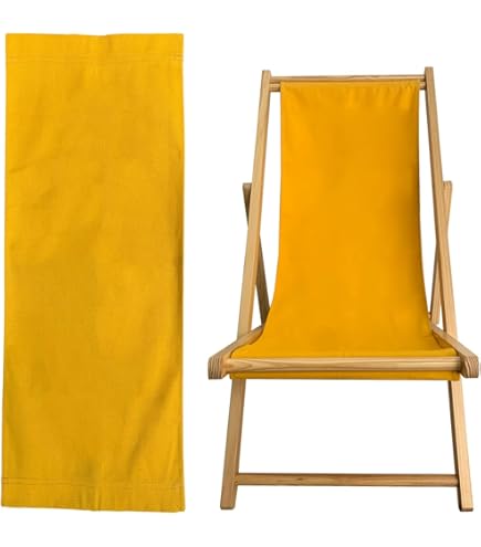 AHANDMAKER Tela De Repuesto Para Silla De Playa, WhiteSmoke Casual