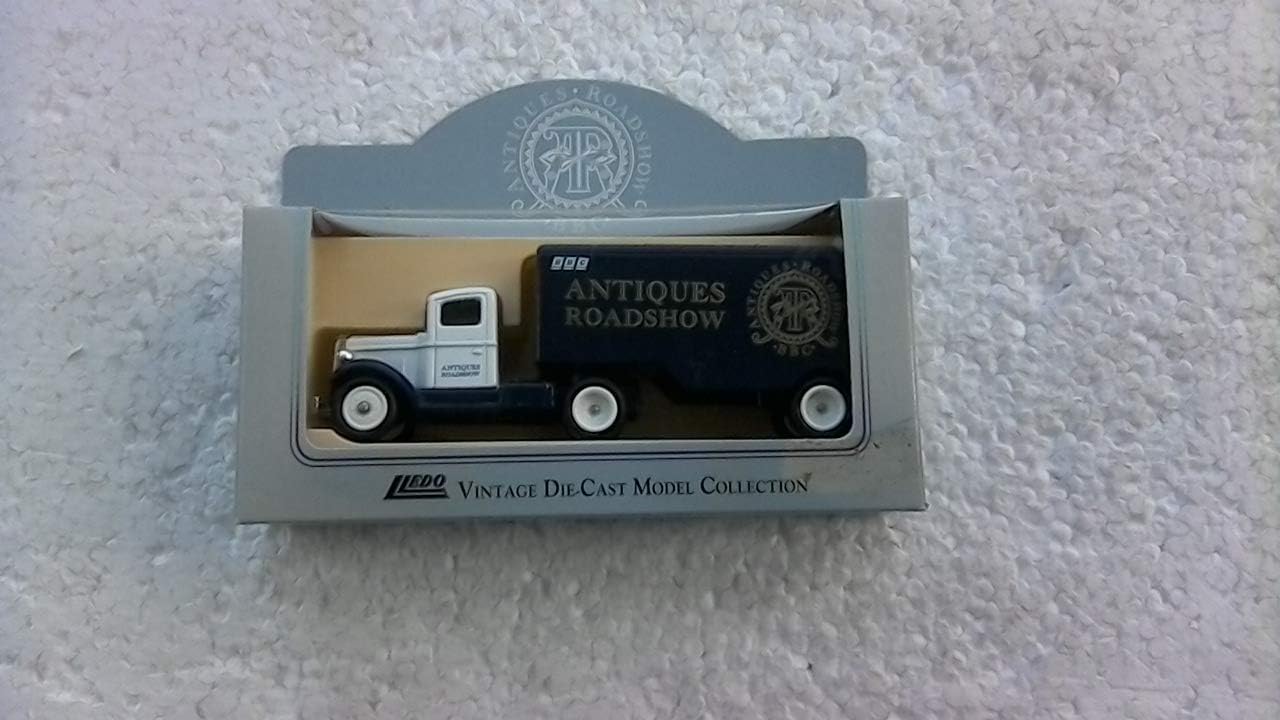 Lledo VINTAGE DIE CAST ANTIQUE ROADSHOW ARTICULATED DELIVERY TRUCK.
