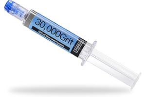 Finisolva 50% Concentration Diamond Polishing Compound Water/Oil Soluble Diamond Paste 30,000 Grit 0.2-0.3 Microns Lapping Compound for Watch Marble Glass Metal Rock Jewelry Scratch Remover Repair