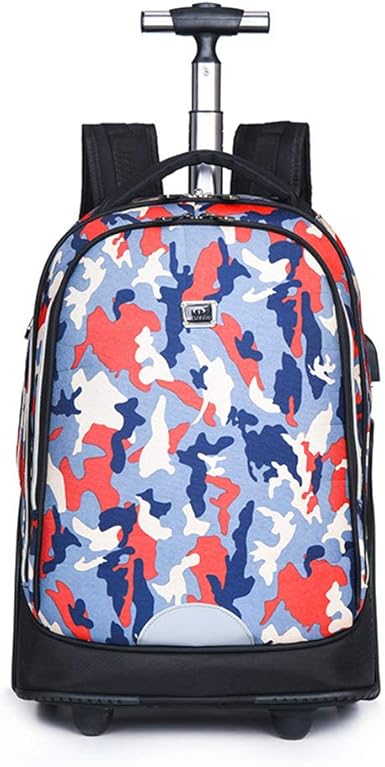 rolling backpack with usb charger