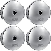Jiahanzb Earring Backs - Locking Safety Lifter Secure Hypoallergenic Silver Magic Earring Backs Replacement for Stud