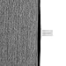 Deconovo Soft Cushion Covers Pillow Covers Faux Linen Pillow Covers with Invisible Zipper for Sofa 18x18 Inch Grey 4 Pcs Case Only No Insert