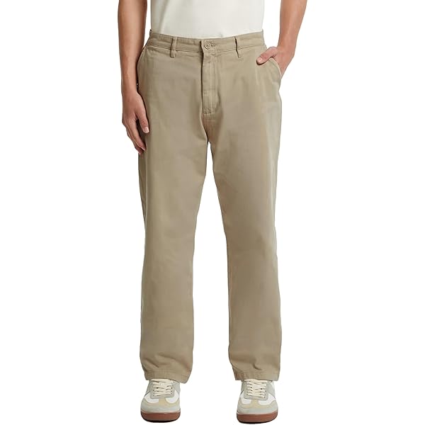 GBOY STUDIO Men's Flat Front Chinos Pants with Expandable Waist