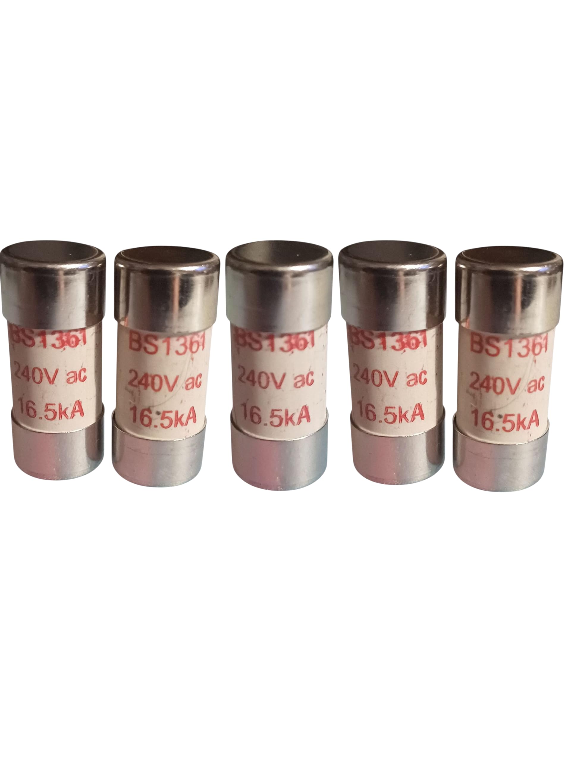 30A Consumer Unit Fuse, BS1361, 29mm x 13mm, for Cooker, Shower and Ring Main Circuits. 5 Pack