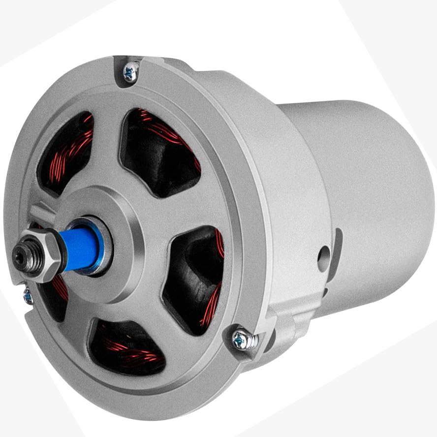 GDSMOTU nuevo alternador compatible para Volkswagen para Karmann Ghia H4 1.6L 1974 para Volkswagen para Beetle H4 1.6L 1974-1979, alternador de alto rendimiento de 55 Amp/12 V reemplaza 0-120-489-583 ABO0014