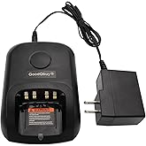 WPLN4232 with Impres Function Charger Compatible for Motorola XPR3500e XPR3300e XPR7550e XPR7580e XPR7350e XPR6550 XPR6500 XPR6580 APX900 APX1000 APX4000 Radio Battery WPLN4226 WPLN4226A