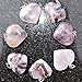 Zenergy Gems CHARGED Natural Himalayan Gemstone Crystal Puffy Heart Pendant Necklace + 20