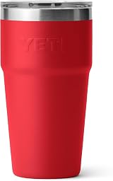 YETI Rambler 20 oz Stackable Cup with MagSlider Lid Rescue Red 591 ml view 8