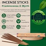Bless Frankincense & Myrrh Handmade Incense Sticks 100% Natural 25 Sticks view 4