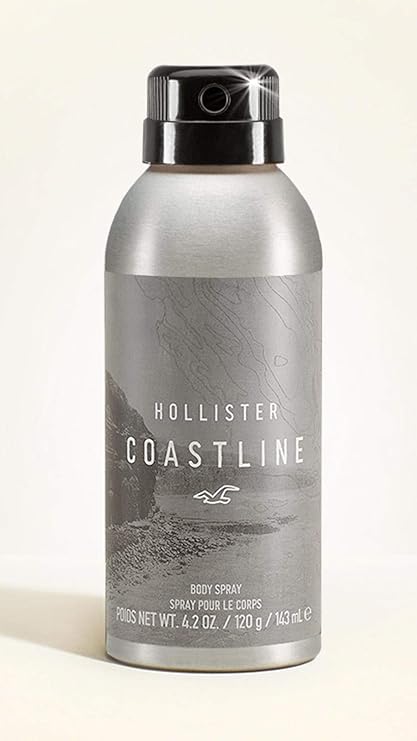 hollister coastline body spray