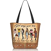 Bible Tote Bags for Women Christian Tote Bags Reusable Shoulder Bag Church Bags Christian Gifts for Women Work