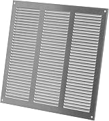 EUROPLAST 300x300mm Galvanised Metal Air Vent Grille Cover with Insect Mesh view 7