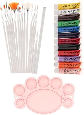 Amazon ジェルネイル パレット アクリルパレット ネイルアート ブラシ 絵画顔料調合用品 Dynwave ネイルケアセット 通販