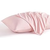 NTBAY Standard Pillow Cases Set of 2, 2 Pack Brushed Microfiber 20x26 Pillow Cases, Soft, Wrinkle, Fade, Stain Resistant Blush Pink Pillow Cases with Envelope Closure, 20x26 Inches, Blush Pink