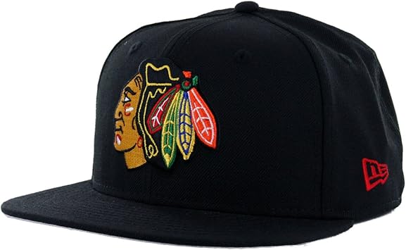 blackhawks fitted hat new era