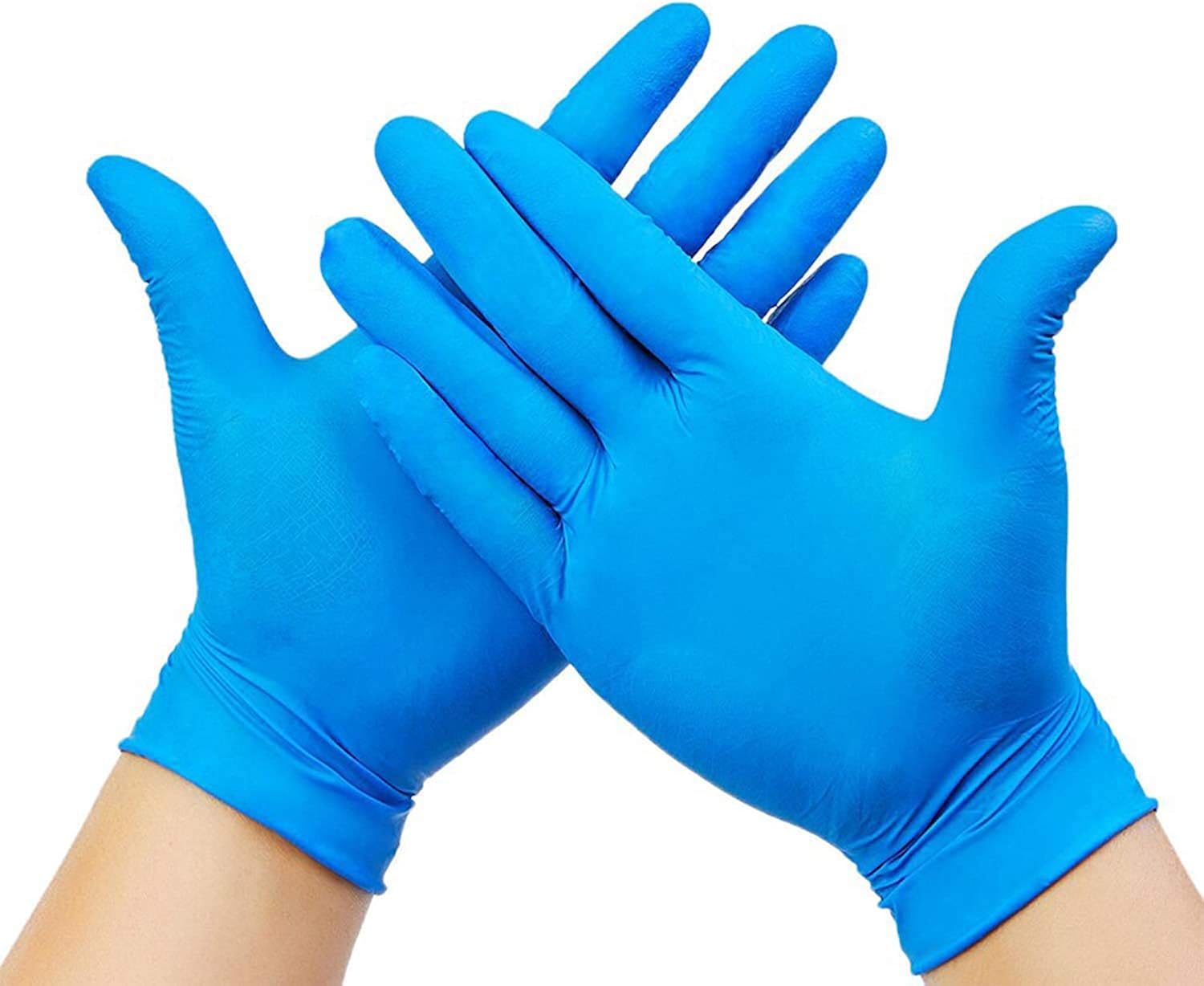 AVO+ 6 Pack Small Disposable Gloves, Hypoallergenic Latex
