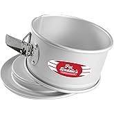 Fat Daddio's PSF-63 Anodized Aluminum Springform Pan, 6 x 3 Inch