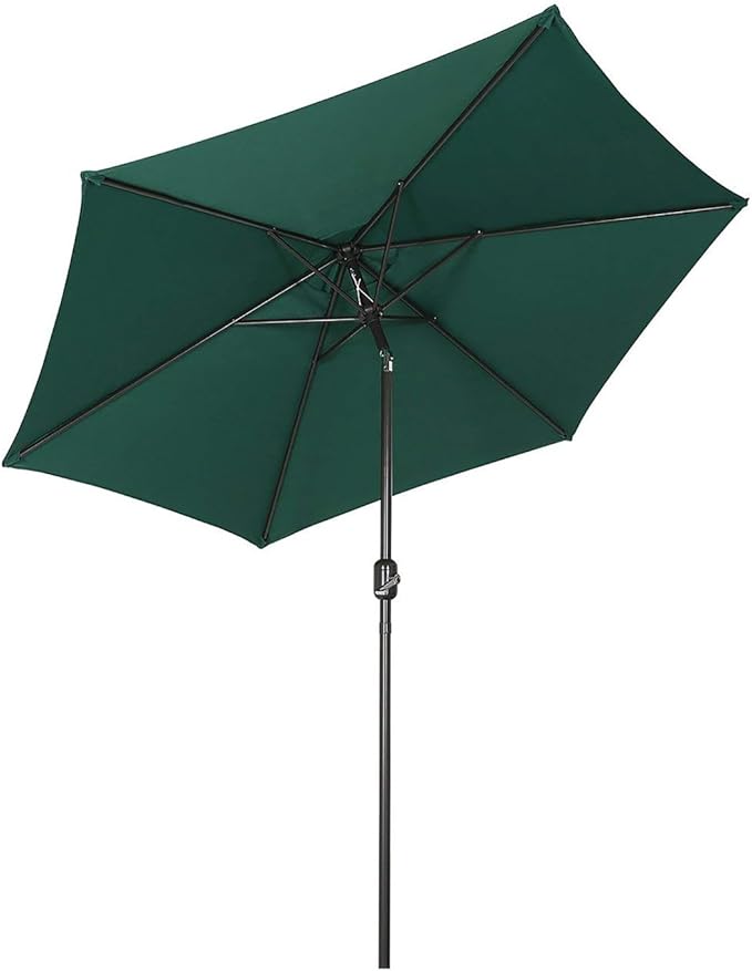 Mojawo Xl Kurbelschirm Gartenschirm Sonnenschirm Aluminium Schirm Grun O 3m Knickbar Polyester Amazon De Garten Sonnenschirm Grün 3m