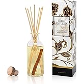Urban Naturals Cinnamon Vanilla Oil Reed Diffuser Set | Warm, Fresh Baked Cookies | Perfect Fall Scent! | Made w/Essential Oils | Great Kitchen Scent & Gift Idea | Eco-Friendly. Vegan.
