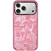 CASETiFY Impact iPhone 17 Pro Max Case [Slim/Compatible with Magsafe / 8.2 ft. 4X Military Grade Drop Protection] - Cheetah Paradise Pink - Pink