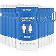 Disposable Urine Bags - 12/24 PCS Portable Pee Bags for Travel for Women/Men, 750ML Emergency Vomit Bags Disposable Urinals, Unisex Urinal Bag for Camping, Traffic Jams, Pregnant, Patient, Kids
