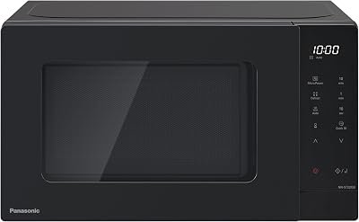 Panasonic NN-ST22QBBPQ 20L Solo Microwave Oven 800W Auto Defrost 8 Auto