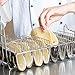 Winco TB-8, Taco Basket For 8 6-Inch Shells, Deep Fryer Taco Holder Basket, Commercial Heavy-Duty Taco Fry Basket with Grip Handle