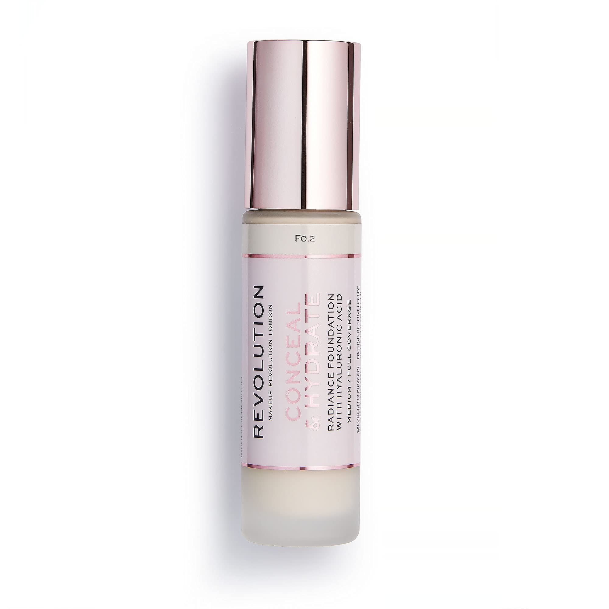 Revolution Beauty London, Conceal and Hydrate, Foundation, F0.2, 23ml — image 1