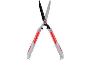 INTERTOOL Hedge Clipper Shears 23 inch for Trimming & Shaping Bushes, Borders, Boxwood, Grass, Shrubs - Straight Blade Trimmers for Gardening & Landscaping FT-1101