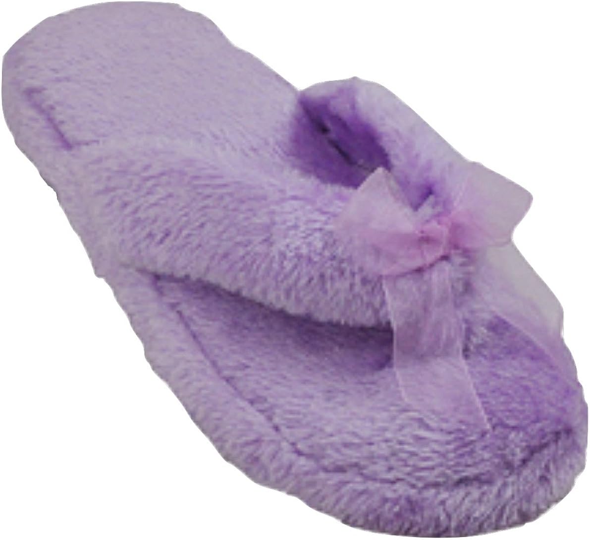 Beaute Fashion SPA Slippers Thong Flip Flop Slipper Fluff UltraSoft Women's Plush