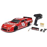 Losi 1/12 RC Racecar Dale Earnhardt Jr. No. 8 2025 Budweiser Chevrolet ZL1 2S AWD On-Road Asphalt Late Model (Battery &amp; Charger Included), Red, LOS-3104T2