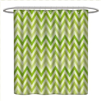 Amazon Com Anmaseven Lime Green Shower Curtain Collection By
