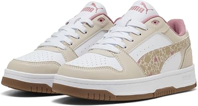 Sapatos Rebound Slam Winter Safari Kids 39, Névoa Prateada Bétula Branco Bege