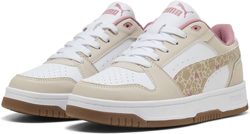 Jugendliche Rebound Slam Winter Safari Sneakers 39, Silver Fog Birch White Beige — Foto 1 von 6