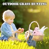 LYINUR Interactive Rabbit Toy - Walking, Talking, Jumping Plush Easter Bunny Pal view 7