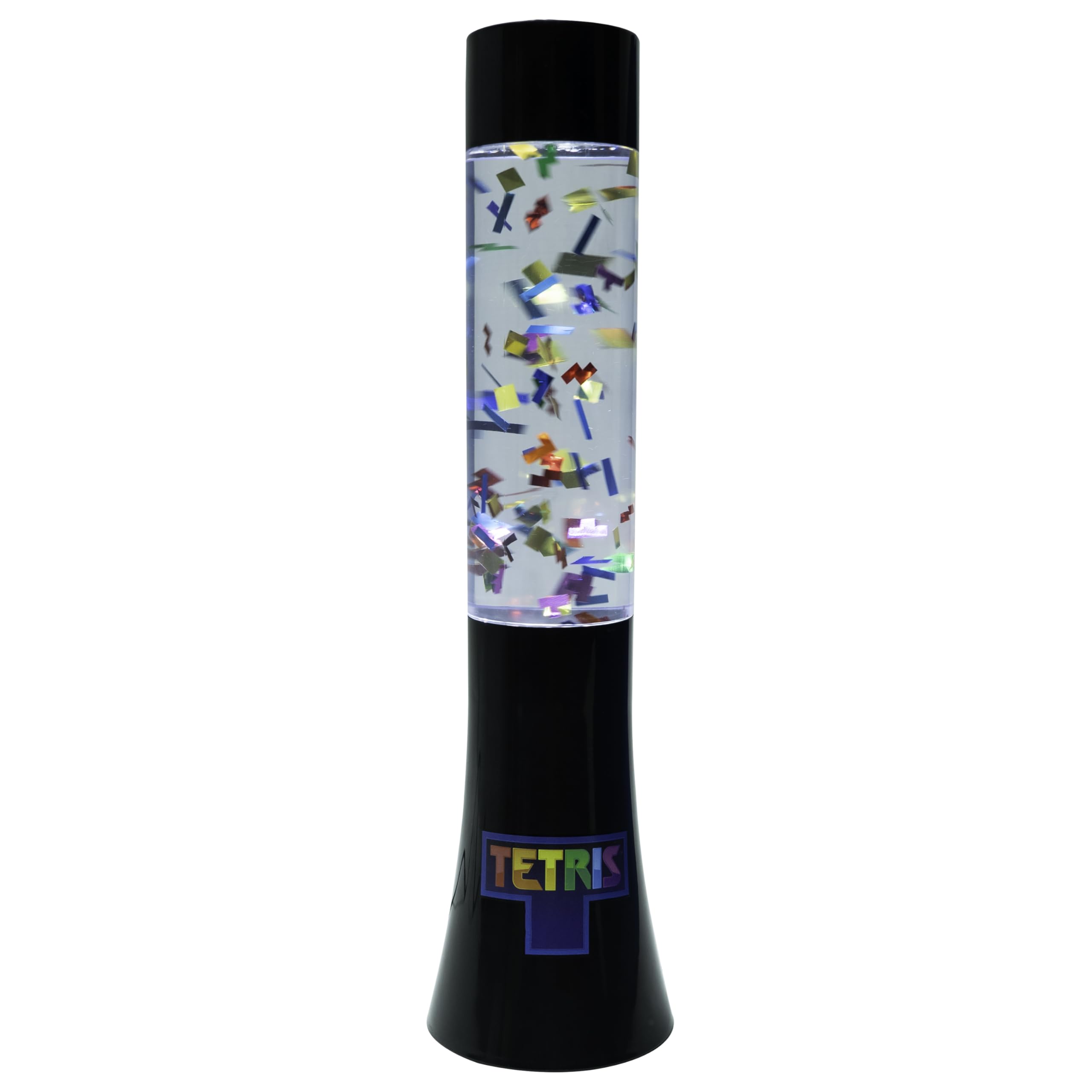 Fizz Creations Tetris Flow Light. Tetris Themed Mood Light with Tetrimino Shapes. 14 Inch Tall. USB Powered. Officially Licensed Tetris Merchandise.