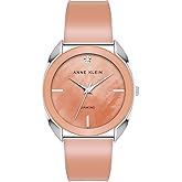 Anne Klein Women's Genuine Diamond Dial Bangle Watch