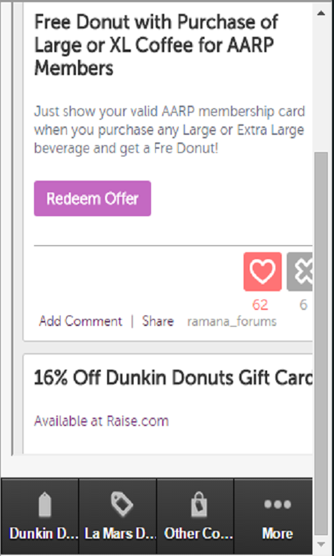 Donuts Coupons and Deals