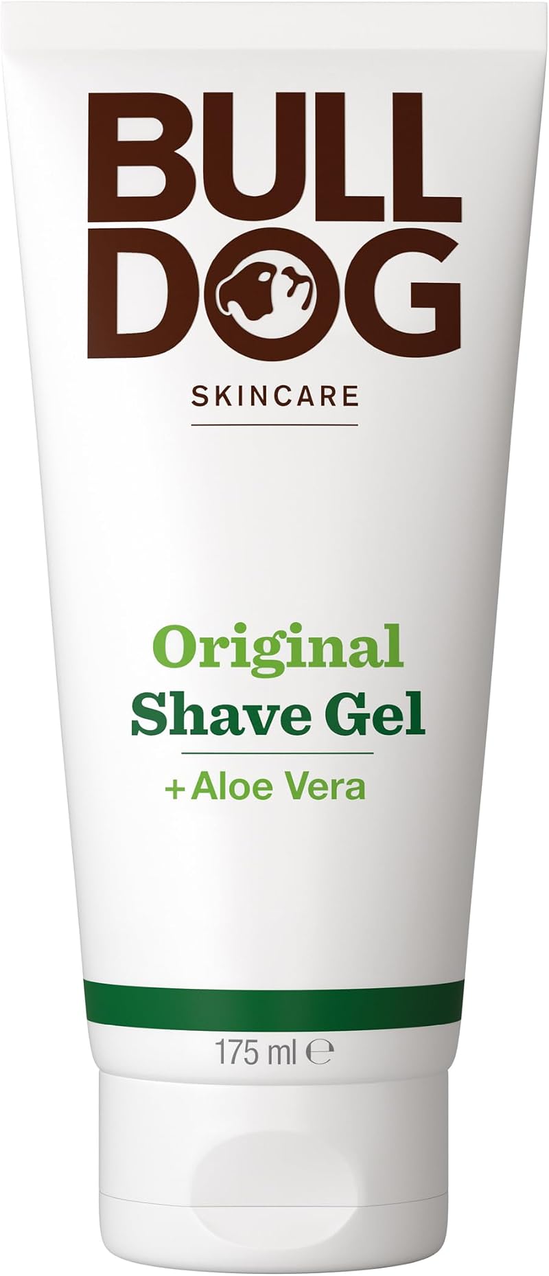 Bulldog Original Shave Gel 175ml for Men with Aloe Vera – 2 x 175ml