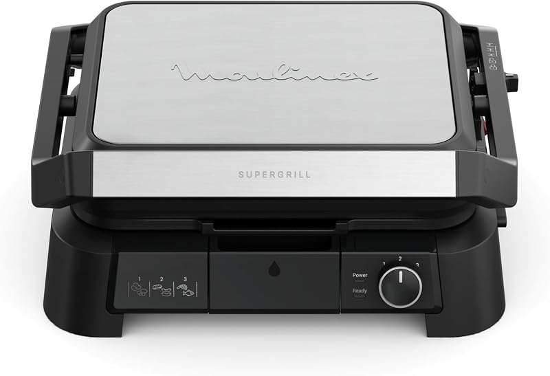 SuperGrill 3 in 1, Griglia, Barbecue e Forno, GI510D