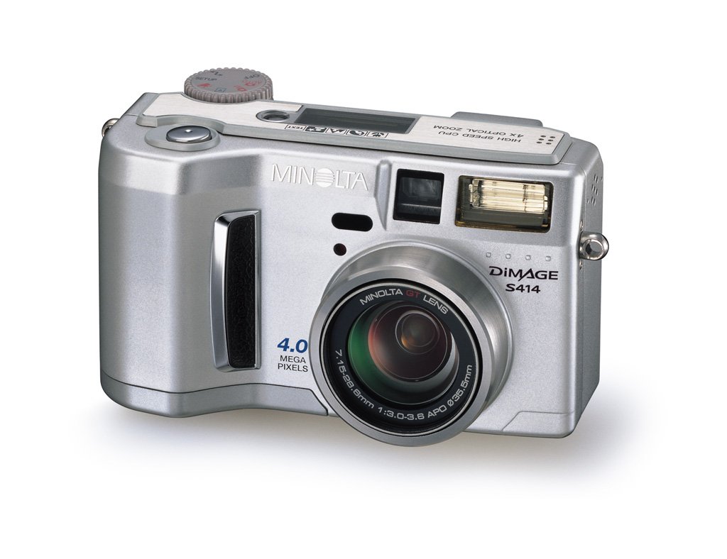 Amazon.com : Konica Minolta Dimage S414 4MP Digital Camera w/ 4x Optical  Zoom : Point And Shoot Digital Cameras : Camera & Photo
