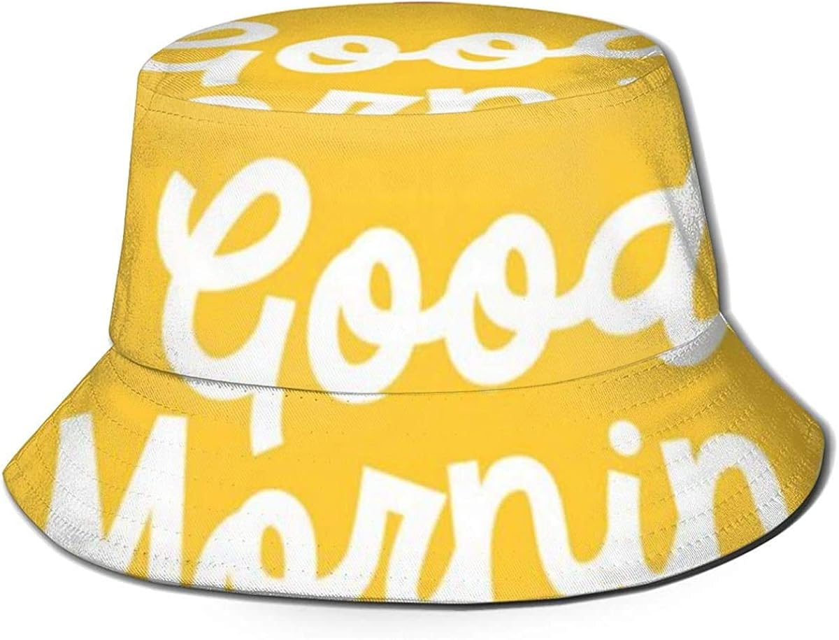 Flat Top Breathable Bucket Hats Unisex Kebabs Vegetable Bucket Hat