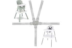 XZESH Replacement Harness Straps Compatible with Stokke Tripp Trapp High Chair, Highchairs Accessories for Stokke Tripp Trapp